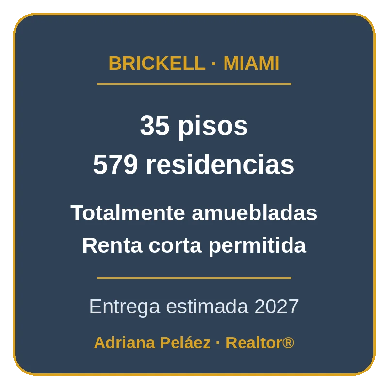 Domus Brickell Center, condominio en preconstrucción en Brickell, Miami