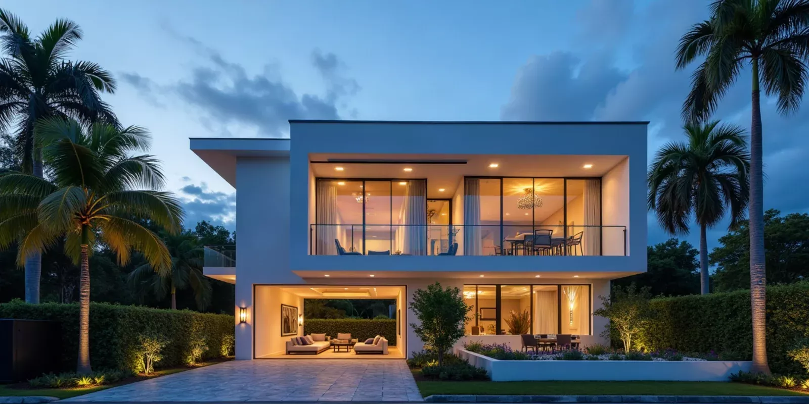 Comprar casa en Miami: casa unifamiliar moderna en un barrio residencial de Miami
